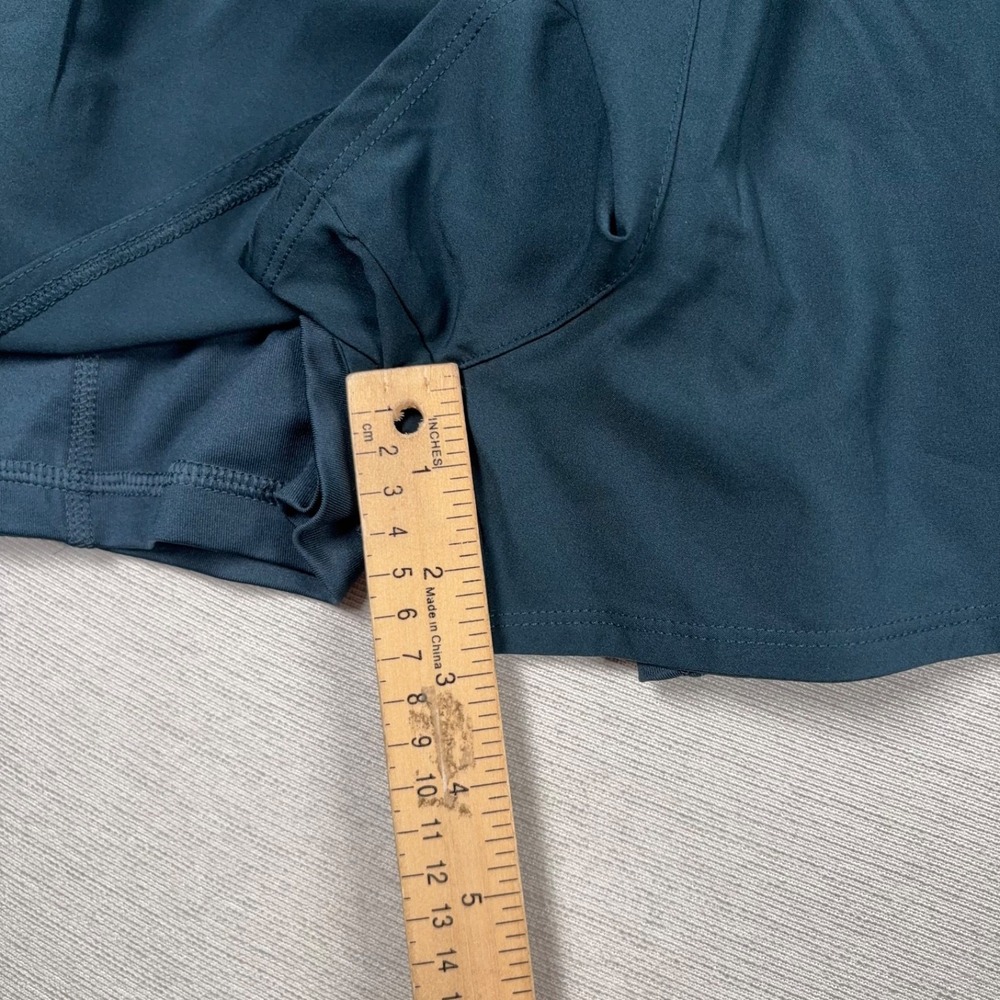 Nike Dri-FIT High-Waisted 3" 2-in-1 Shorts Womens Size L Armory Navy Poly NEW - Picture 9 of 10